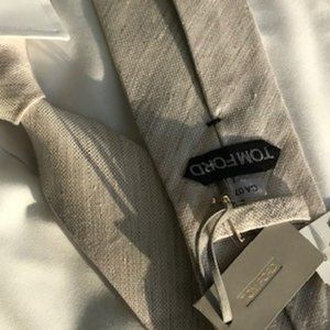New With Tags Tom Ford Linen Tie
